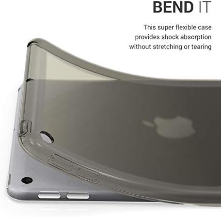 kwmobile Esetben Kompatibilis Apple iPad Mini 5 (2019) Esetben - Puha TPU Vissza Védő Fedelet a Tablet - Fekete/Átlátszó