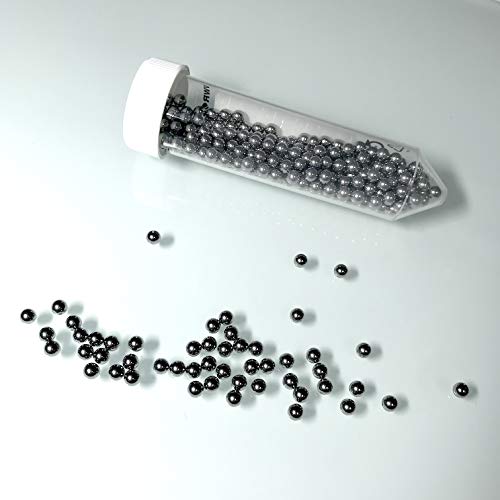 Alfa Nanotechnológia Steril, Nagy Pontosságú 316-os Rozsdamentes Acél Gyöngyök (1, 3, 5, 7 mm) (1 mm, 1,0 kg (2.2 lbs))