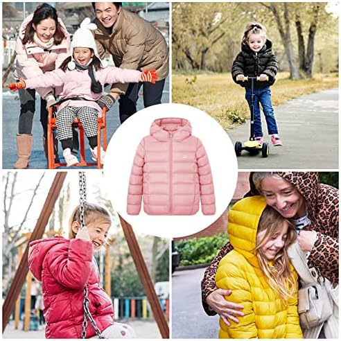 Bouclede Kisgyermek Baba Fiúk Lányok Libatoll Kabátok 750 Töltse Könnyű Vízálló Kapucnis Téli Kabát Le