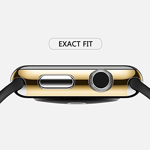 Josi Minea Apple Nézni [42mm] Védő Snap-On az Esetben, Beépített Átlátszó Üveg képernyővédő fólia - Anti-Semmiből & Ütésálló