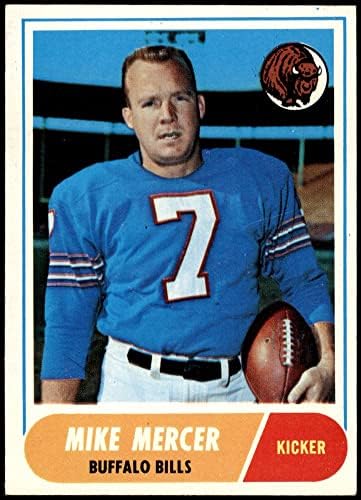 1968 Topps 123 Mike Mercer Buffalo Bills (Foci Kártya) EX/MT Számlákat Arizona St
