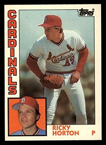 1984 Topps 52 Ricky Horton St. Louis Cardinals (Baseball Kártya) NM/MT Bíborosok