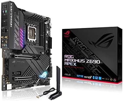 ASUS ROG Maximus Z690 Apex(WiFi 6E) LGA 1700(Intel 12 Gen)ATX játék alaplap (PCIe 5.0,DDR5,24 hatalom szakaszában,DDR5,5x M.
