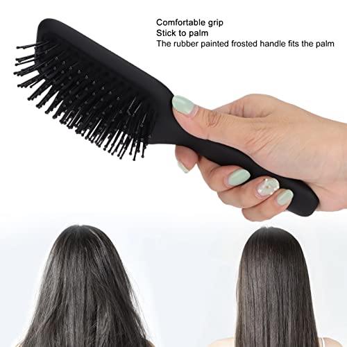 Hajkibontó Hajkefe Hajkefét védelme haj, mint siklik gubanc egy egyszerű hajkibontó lapát, kefe minden típusú haj(fekete)