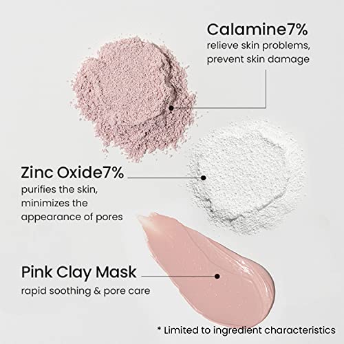 [heimish] Tiszta Rózsaszín Agyag Tisztító Mosás-Off Maszk 5.3 oz/150g | Tökéletesíti a nyugtató bőr baj megvédeni a bőr