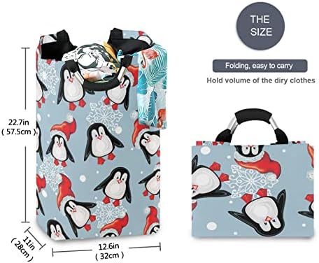 Kigai Pingvin Szennyes Kosár Összecsukható Nagy Szennyestartót Óvoda tárolóban, a Fogantyú Hálószoba, Fürdőszoba, Hálószoba, Gyerek Szoba