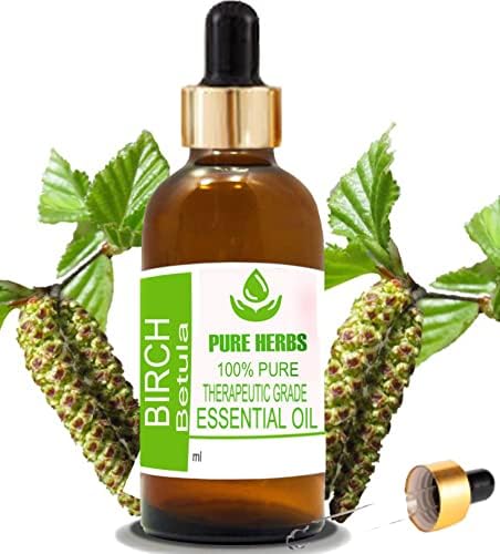 Tiszta Gyógynövények, Nyírfa (Betula) Pure & Natural Therapeautic Minőségű Esszenciális Olaj 30ml