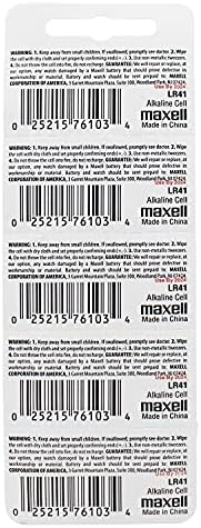 Maxell 1,5 v Lr41 gombelem Elemek (20 Db)