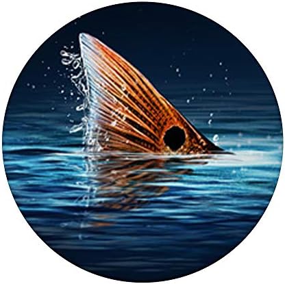 Követi vörös Álsügér Halászati víz tenger élő-Piros Dob hal Ajándék PopSockets PopGrip: Cserélhető Markolat Telefonok & Tabletta