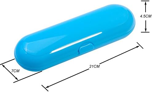 Nincha Hordozható Csere Műanyag Elektromos Fogkefe Utazási Esetben az Oral-B Pro Sorozat (Kék)
