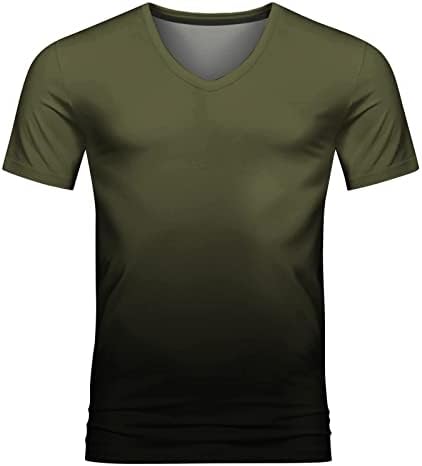 Ingek Férfiak számára, Születésnap Felső Férfi ruházat Nyári Társalgó, Rövid Ujjú, Hosszú, Kényelmes Ruched Sleeve T-Shirt Kényelem