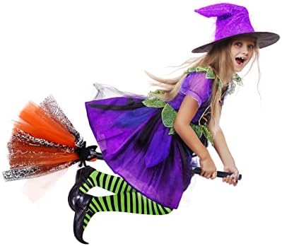 Homoyoyo 1db Halloween Seprűt Repülni Játékok, Gyerekeknek, Gyerek Jelmez, Boszorkány Seprű Jelmez, Boszorkány Seprű Kisgyermek Seprű Gyerekek