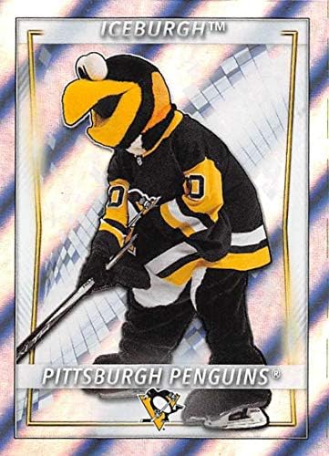 2020-21 Topps NHL Matrica 377 Iceburgh Kabala Fólia Pittsburgh Penguins Jégkorong Matrica Kártya (Mini, Vékony, Peelable Matrica)