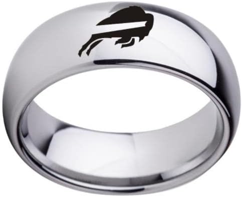 Úgy tervezték, Sport stílus titán-acél vésett gyűrű, a férfi meg egy nő