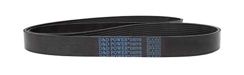 D&D PowerDrive 1400L11 Poly V szíj 11 Zenekar, Gumi