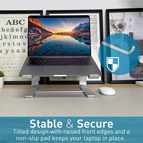Macally Laptop Állvány Asztal - Alumínium Laptop Kelő Állni Asztal - Ergonomikus Laptop tartó Hegy - Használni, mint a Macbook