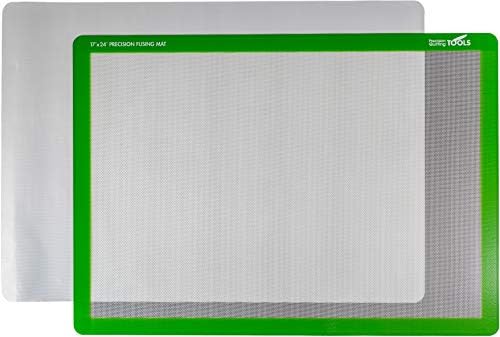 Precíziós Fixáló Mat (17 x 24) Tartalmazza a Non-Slip/Nonstick szőnyeg átlátszó Design Appliqué Létrehozása, valamint a Bónusz Teflon