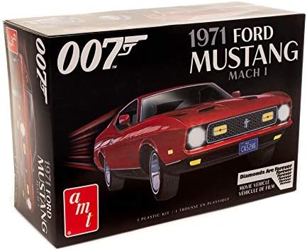 AMT James Bond 1971-Es Ford Mustang Mach-én 1:25 Méretarányú Modell Készlet (AMT1187M)