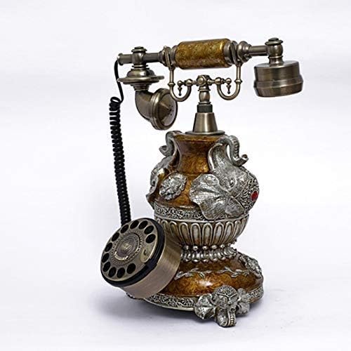ZSEDP Design, Antik Telefon - Tárcsás Telefon - Vezetékes Retro Telefon - Vintage Dekoratív Telefonok