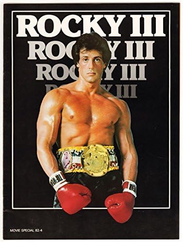 Rocky III 1982 eredeti film program - NEM DVD