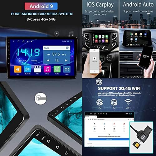 Auto Multimédia Lejátszó, Android 9.1 Rendszer 9 Hüvelykes érintőképernyő autórádió GPS Lehet.nz S 1999-2007, a Navigációs Rádió