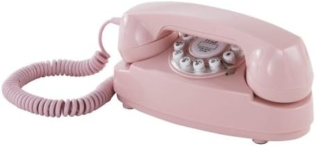Crosley CR59-PI Hercegnő Telefon Nyomógombot a Technológia, Rózsaszín