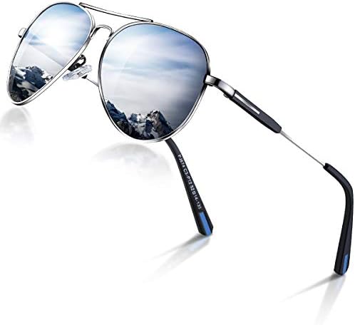 DADA-PRO Aviator napszemüveg a Férfiak a Nők Polarizált Vintage Retro Árnyalatok, Tükrözött a Vezetés, UV-Védelem