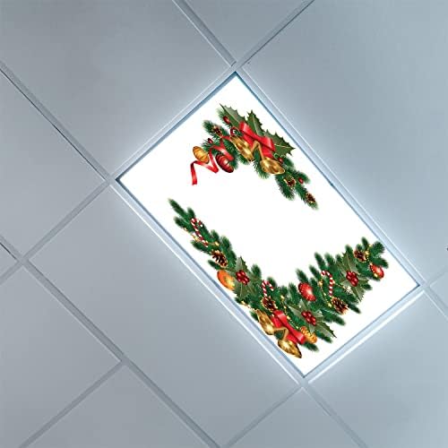Fénycső Kiterjed a Tanterem Office-Karácsonyi Minta-Fénycső Kiterjed a Tanterem Office-2láb x 4ft álmennyezet Fluoreszkáló Dekoratív,Sokszínű