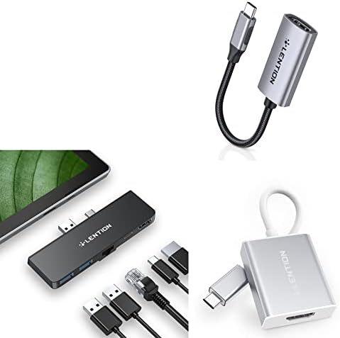 LENTION USB-C-4K HDMI Digitális AV-Adapter, Thunderbolt 3-HDMI Adaptert, a 2021- MacBook Pro, Új Mac Air/iPad/Felszínre, Samsung