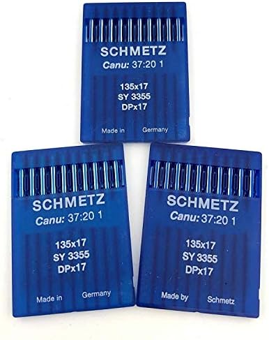 30 Pk. Schmetz 135X17 DPX17 Ipari Sétál Láb Varrógép Tű (22 (Metrikus Méret 140))