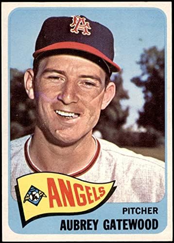 1965 Topps 422 Aubrey Gatewood Los Angeles Angels (Baseball Kártya) NM/MT Angyalok