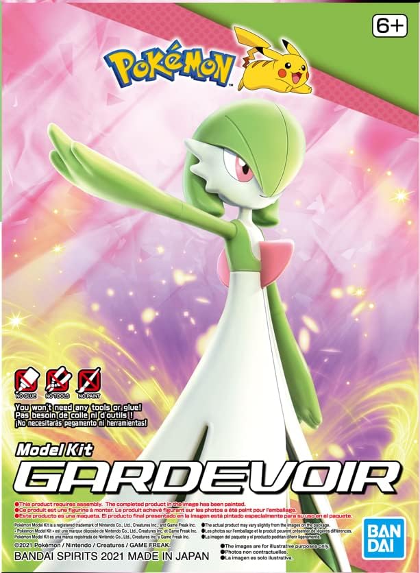 Bandai Hobbi - Pokemon Modell Kit - Gardevoir, Többszínű (2595393)