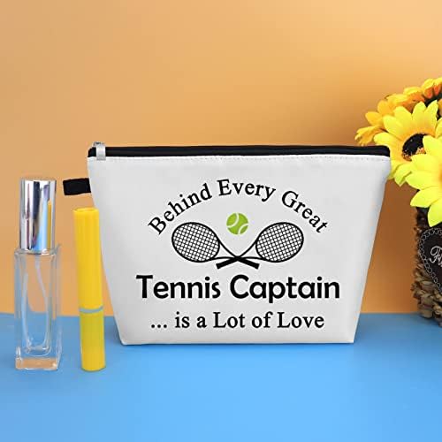 Tenisz Kapitány Ajándék Kozmetikai Táska Tenisz Ajándékok Női Teniszező Ajándékok Utazási Smink Táska Tenisz Csapat Ajándék,