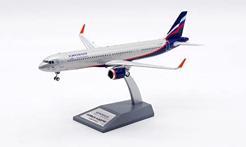 Légi közlekedés Aeroflot Airbus A321NEO VP-BPP 1?200 FRÖCCSÖNTÖTT Repülőgép Előre épített Modell