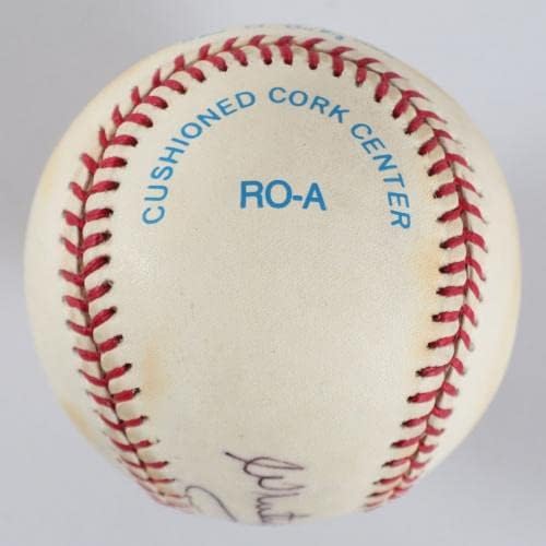 Whitey Ford Aláírt Yankees Baseball (Feliratos HOF 74)- COA - Dedikált Baseball