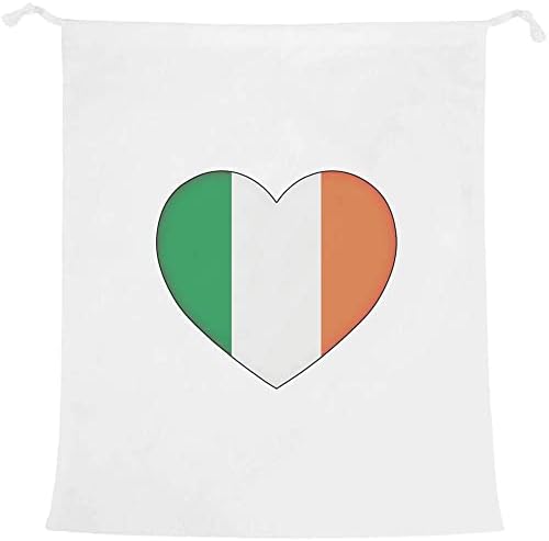 Azeeda 'Írország Zászló Szerelmes Szív' Mosoda/Mosógép/Tároló Táska (LB00024124)
