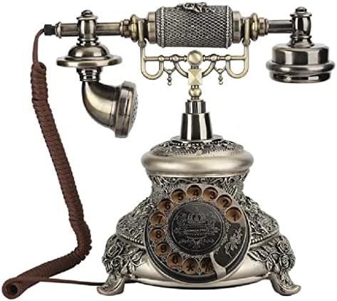 LEPSJGC Forgatás Vintage Vezetékes Telefon Forog a Tárcsa Antik Telefonok Vezetékes Telefon Office Home Hotel