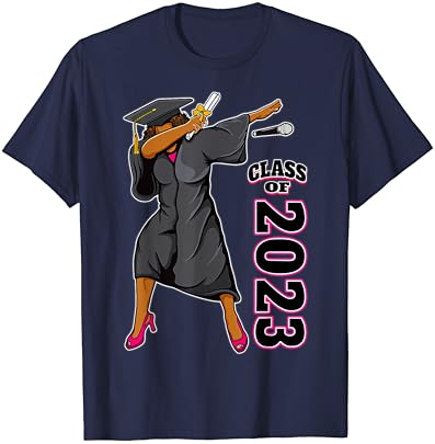 Ballagási Ajándék, A Végzős Osztály 2023 Fekete Lány Mágia, T-Shirt