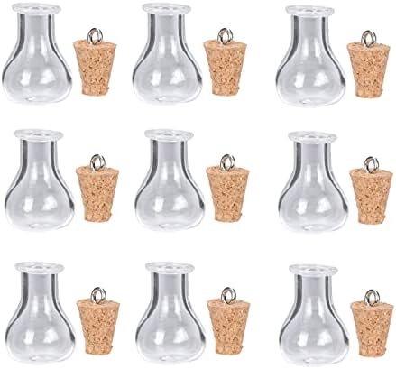 SOIMISS Esküvői Dekoráció Esküvői Dekoráció 15 pár Kis Mini Üveg, Üvegek A Parafa Dugóval. akik Üveg Sodródó Üveg lakodalom Diy Esküvői