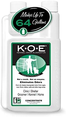 Thornell KOE Kennel Odor Eliminator Koncentrálni, Odor Eliminator az Erős Szagokat, Nagy Ketrecekben, Fut, Padló & Többet, Pet-Odor Eliminator