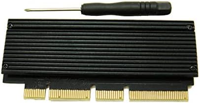Sintech NVME PCIe,M. 2(NGFF) M Gombot, SSD, PCI-e X4 X16 Csatoló Kártya Hűtőborda,Kompatibilis a Samsung 960 970 EVO